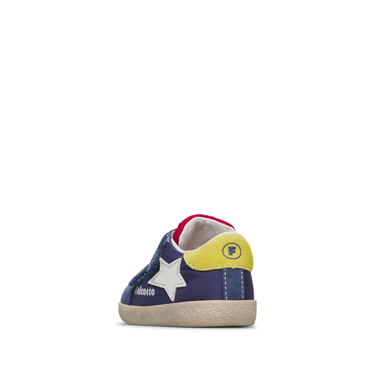 Sneakers en daim et tissu technique ALNOITE 2 VL. bleu-, FALCOTTO