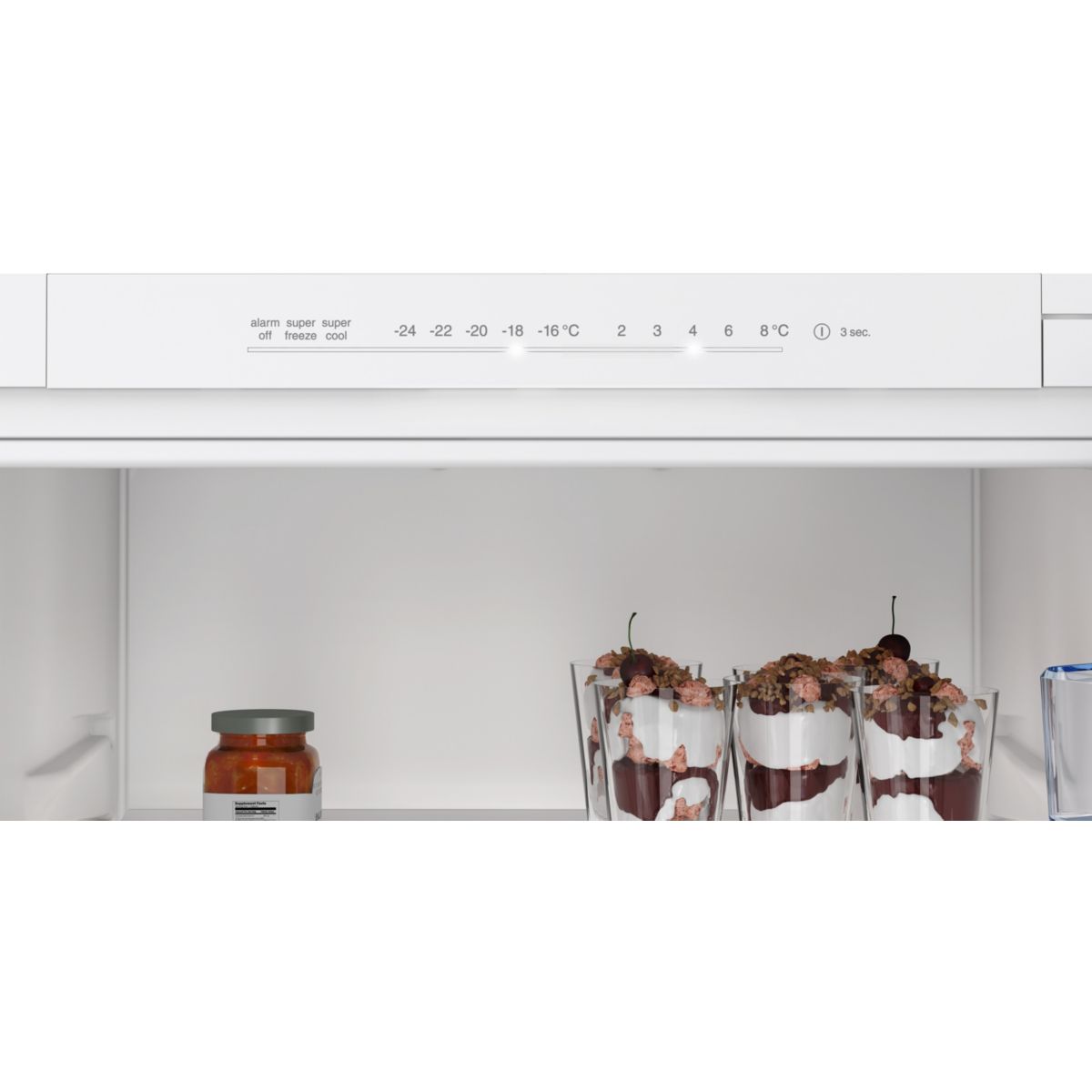 Réfrigérateur combiné KIN96NSE0 Série 2, XL couleur unique, BOSCH