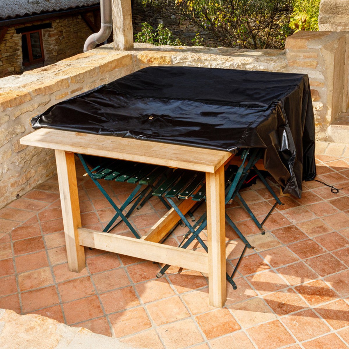 Housse pour salon de jardin, Housse Salon de Jardin noir, gris, SOMAGIC