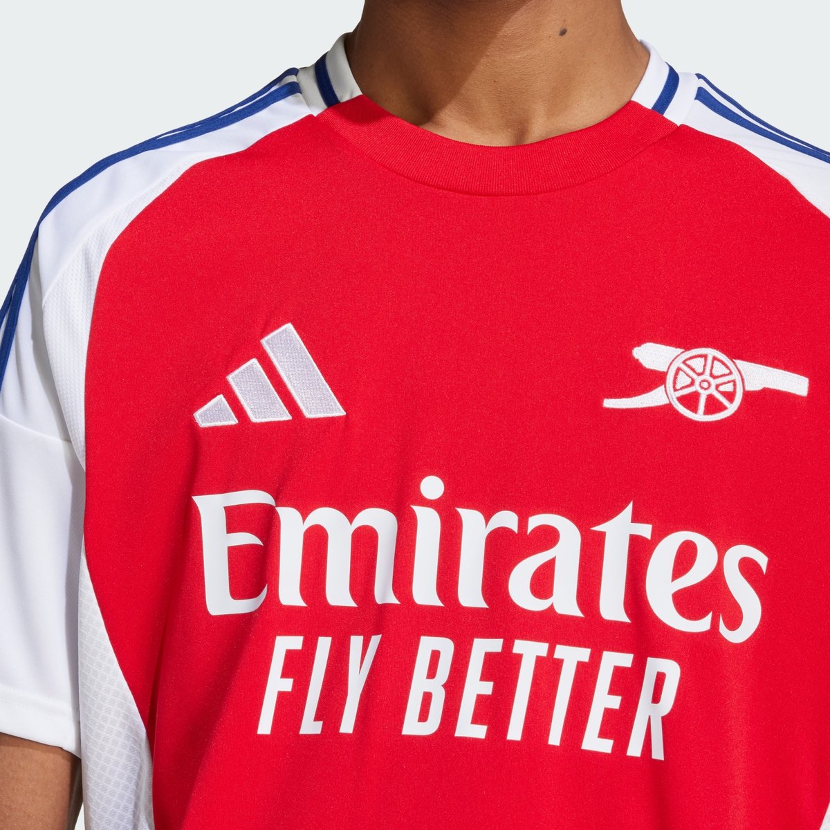 Maillot Domicile Arsenal 24/25 better scarlet / white, adidas Performance