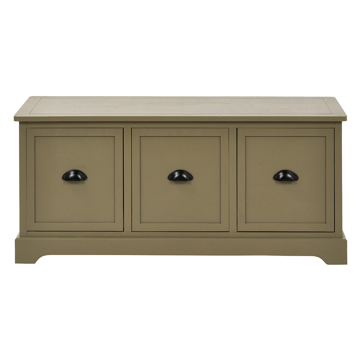 Cotsen Pine Wood 3-Drawer Unit olive green, SO'HOME