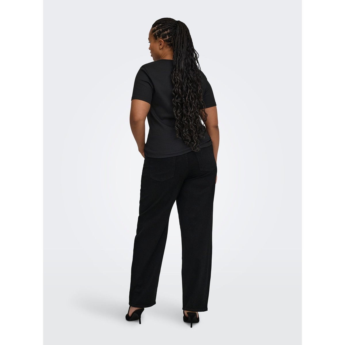 T-Shirt noire - black, ONLY CARMAKOMA