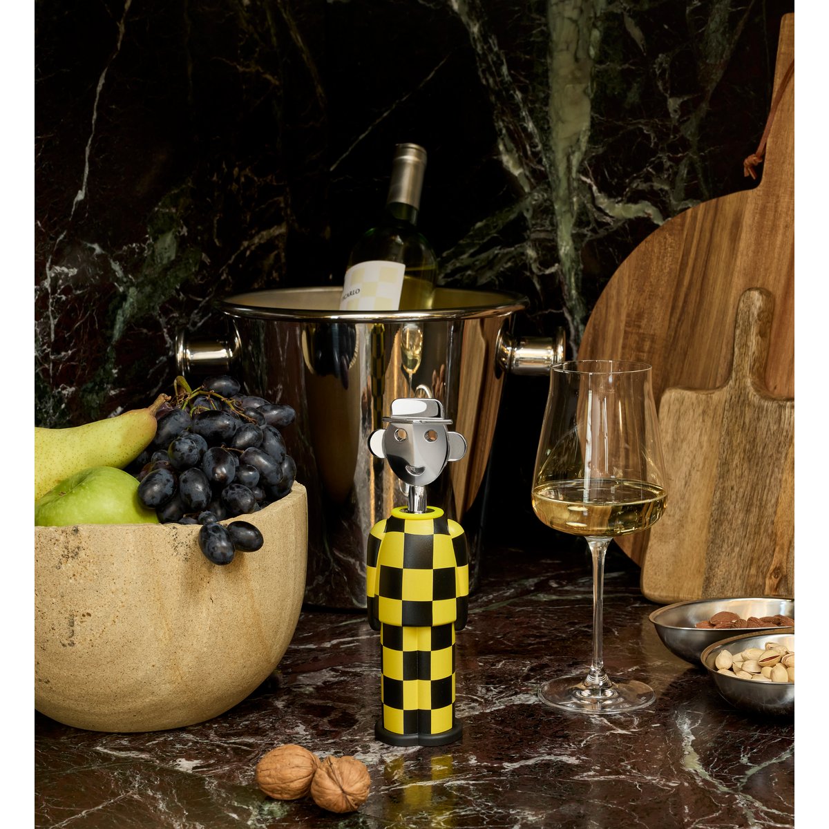Tire-bouchon couleur unique, ALESSI