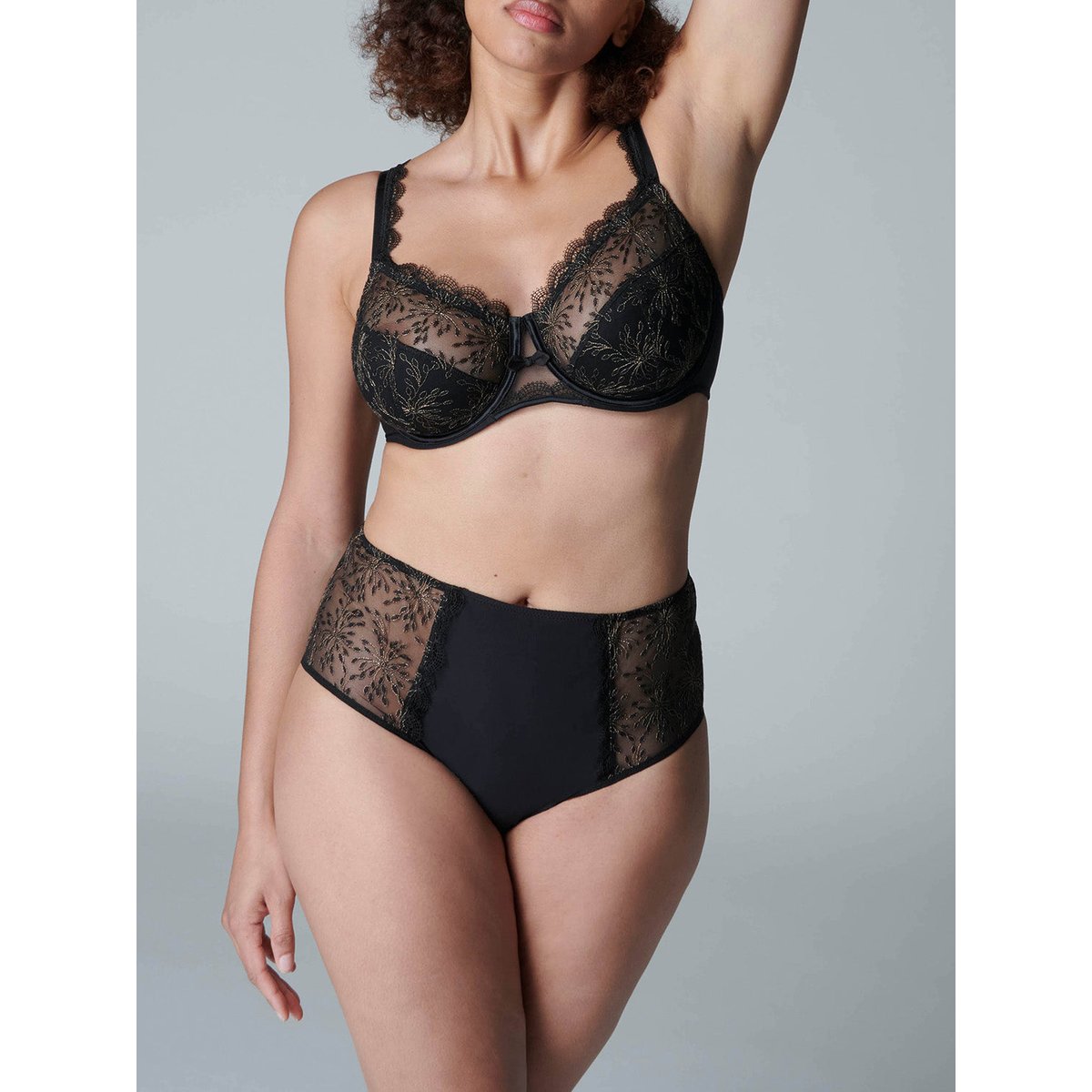 Culotte taille haute, SINGULIÈRE noir, SIMONE PERELE