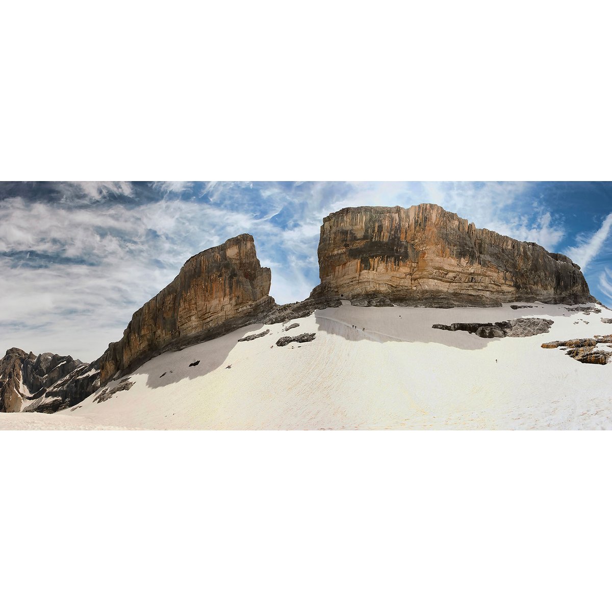 Tableau brèche de roland tableau alu dibond, HEXOA