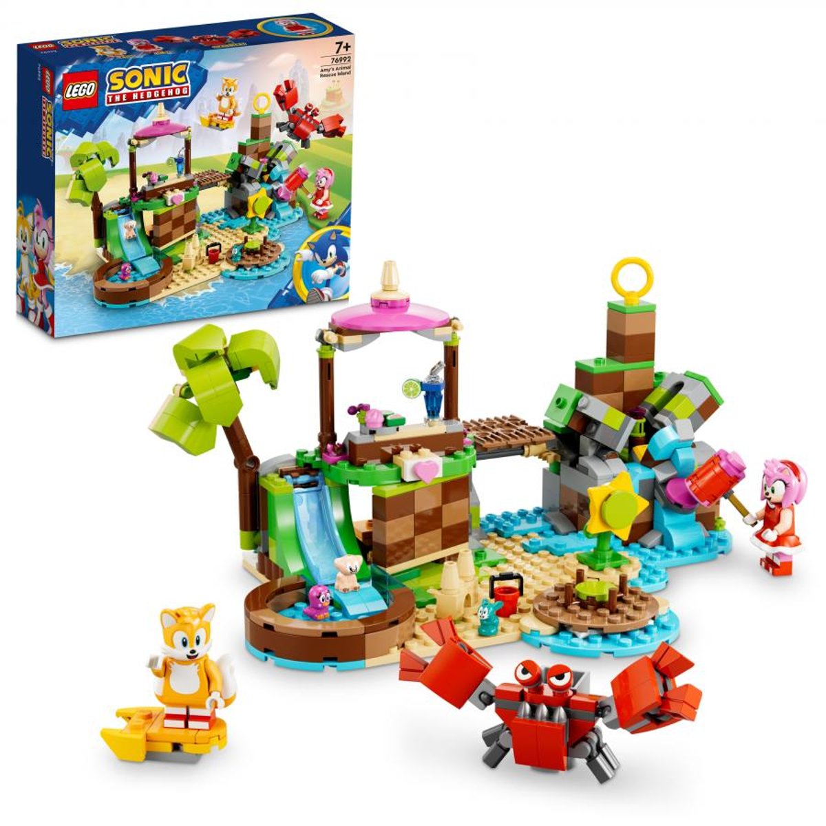 76992 L ile de sauvetage des animaux d Amy ® couleur unique, LEGO