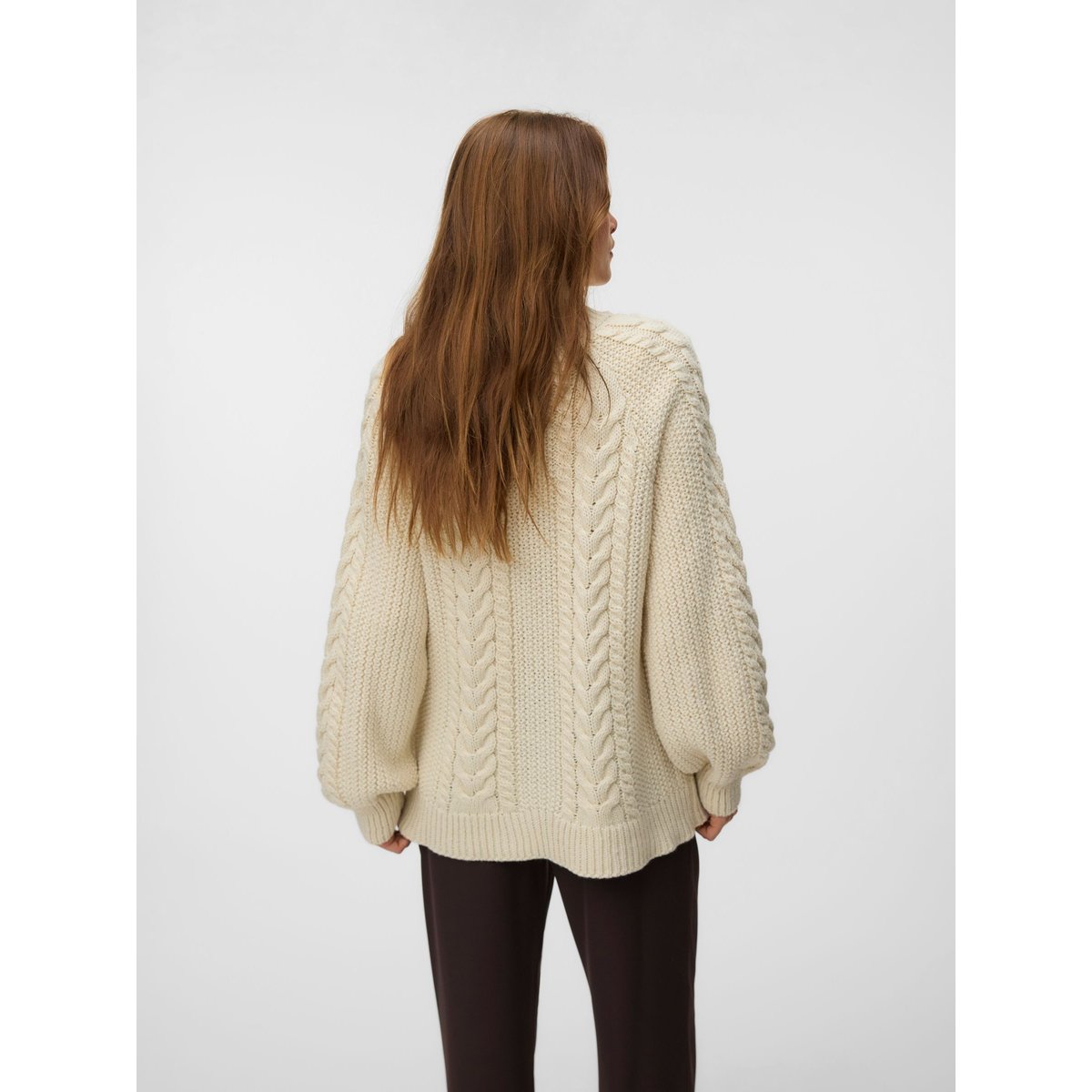 Pull En Maille birch, VERO MODA