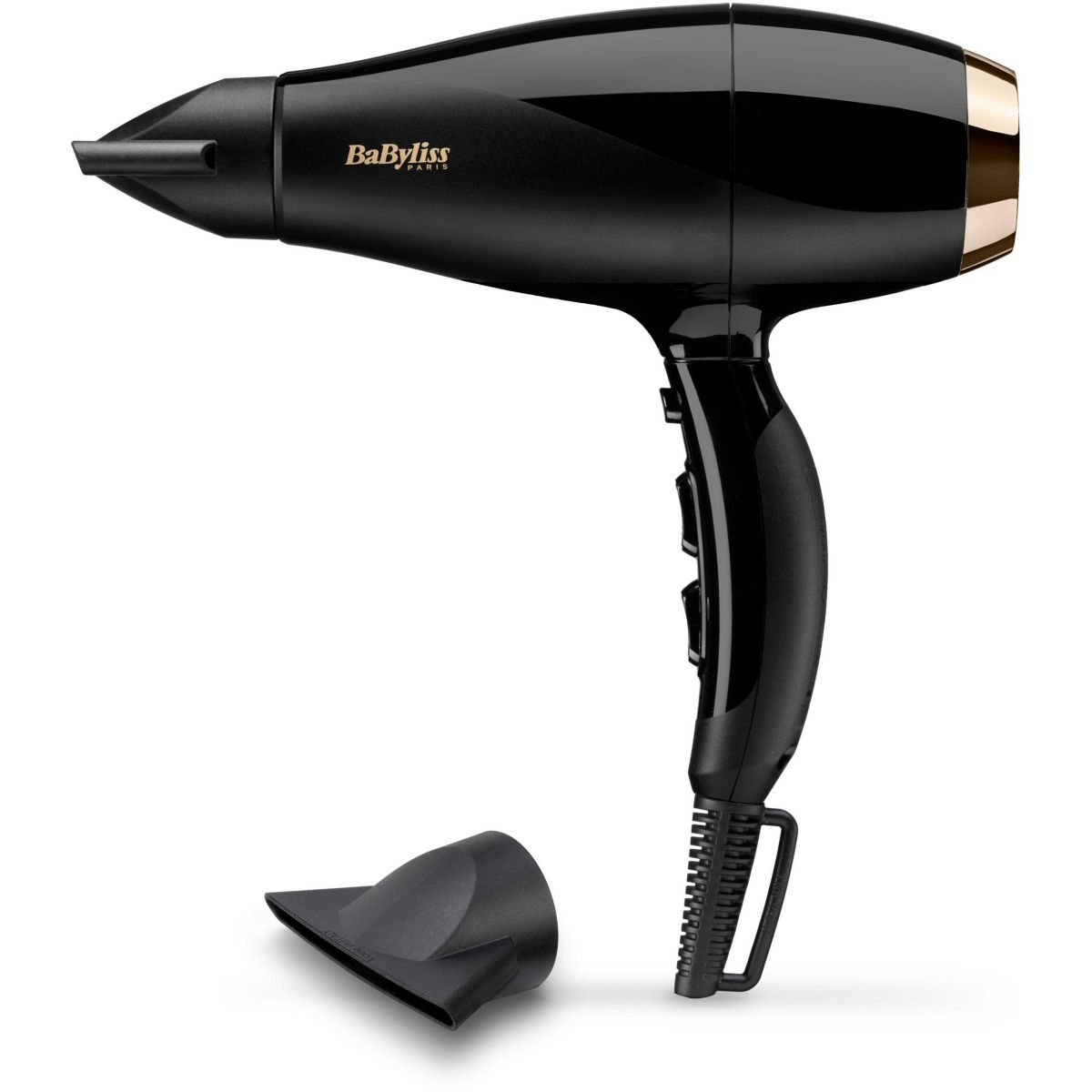Sèche cheveux 2300w Super Pro noir/or, BABYLISS