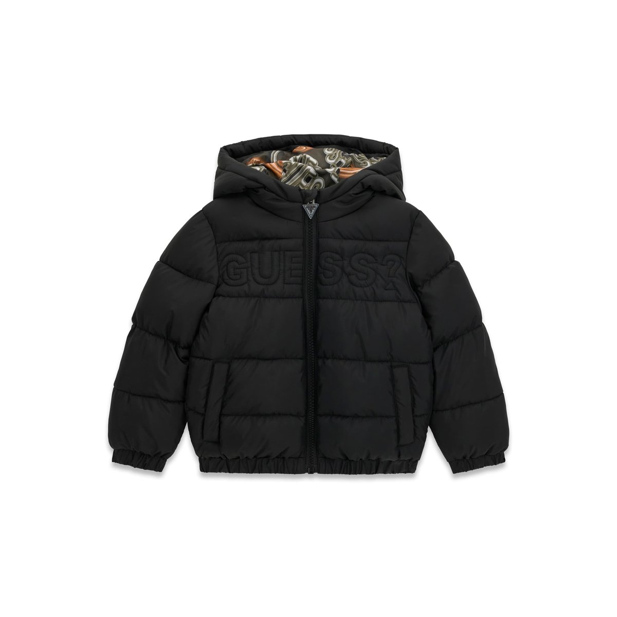 Doudoune À Capuche noir, GUESS KIDS