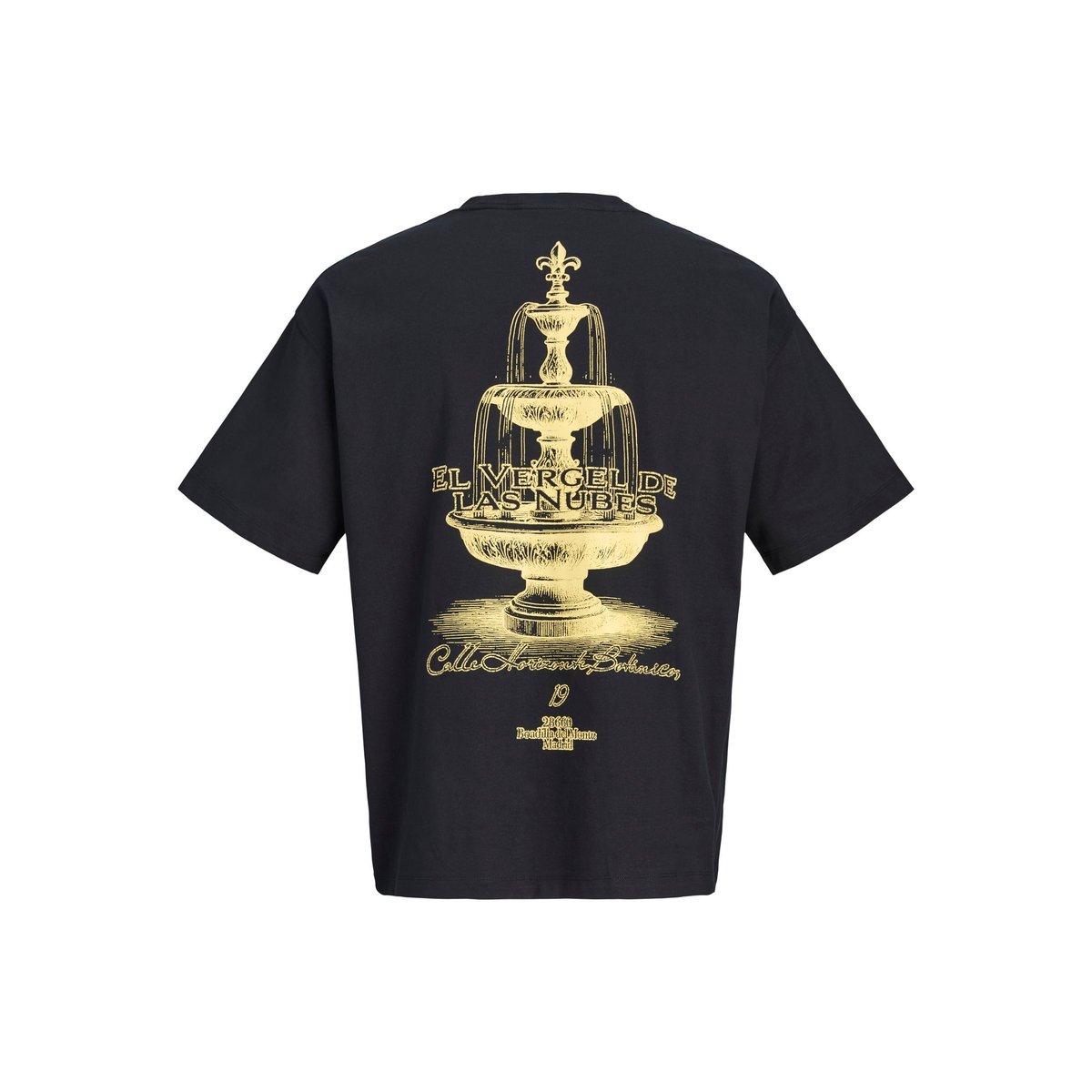 T-Shirt black 1, JACK & JONES