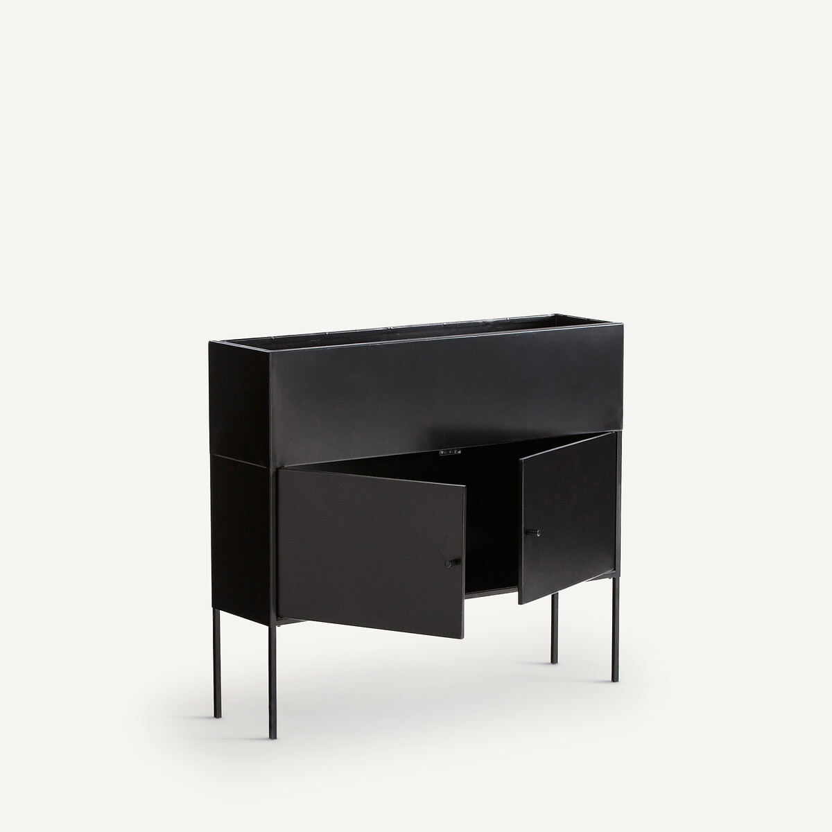 Console planteur en fer, Consuela noir, AM.PM