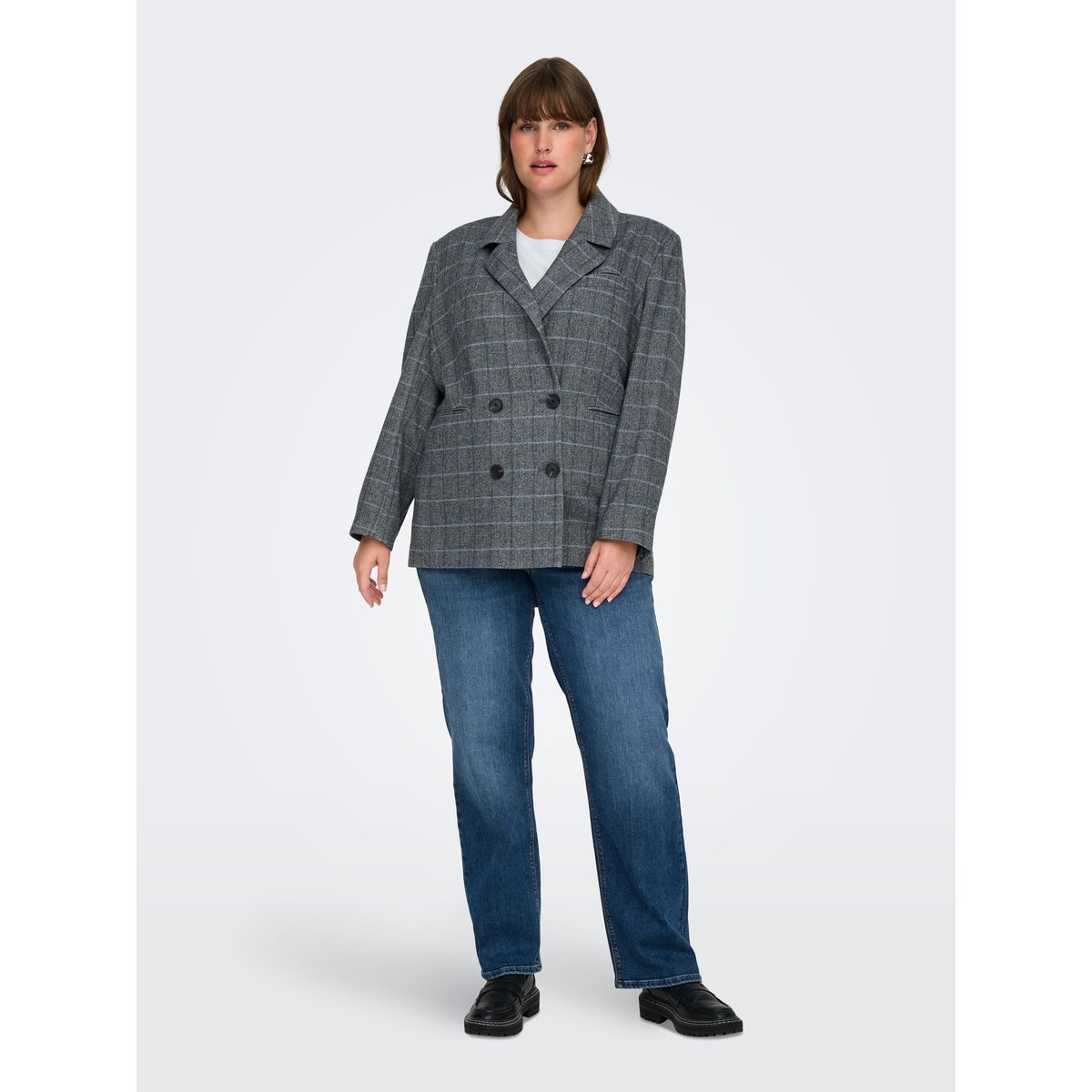Blazer grise - paloma, ONLY CARMAKOMA
