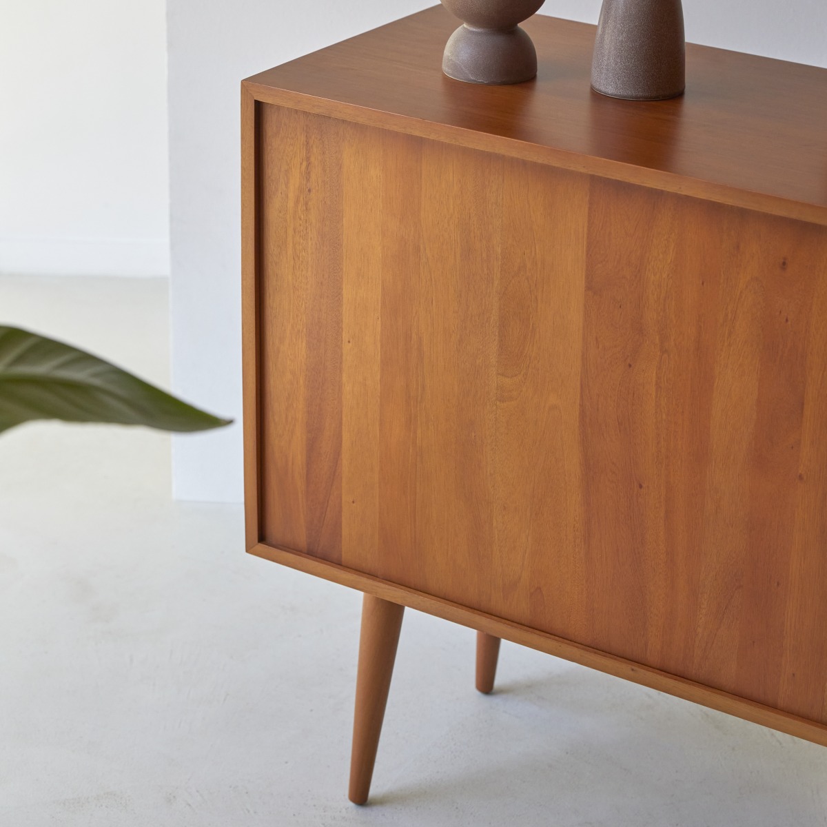 Commode en Acajou massif, MAGDA 50'S naturel, TIKAMOON