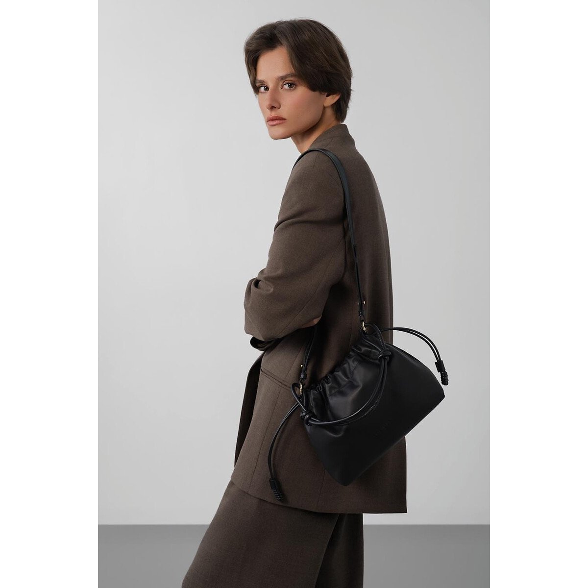 Soft Leather Bag black, LANCASTER