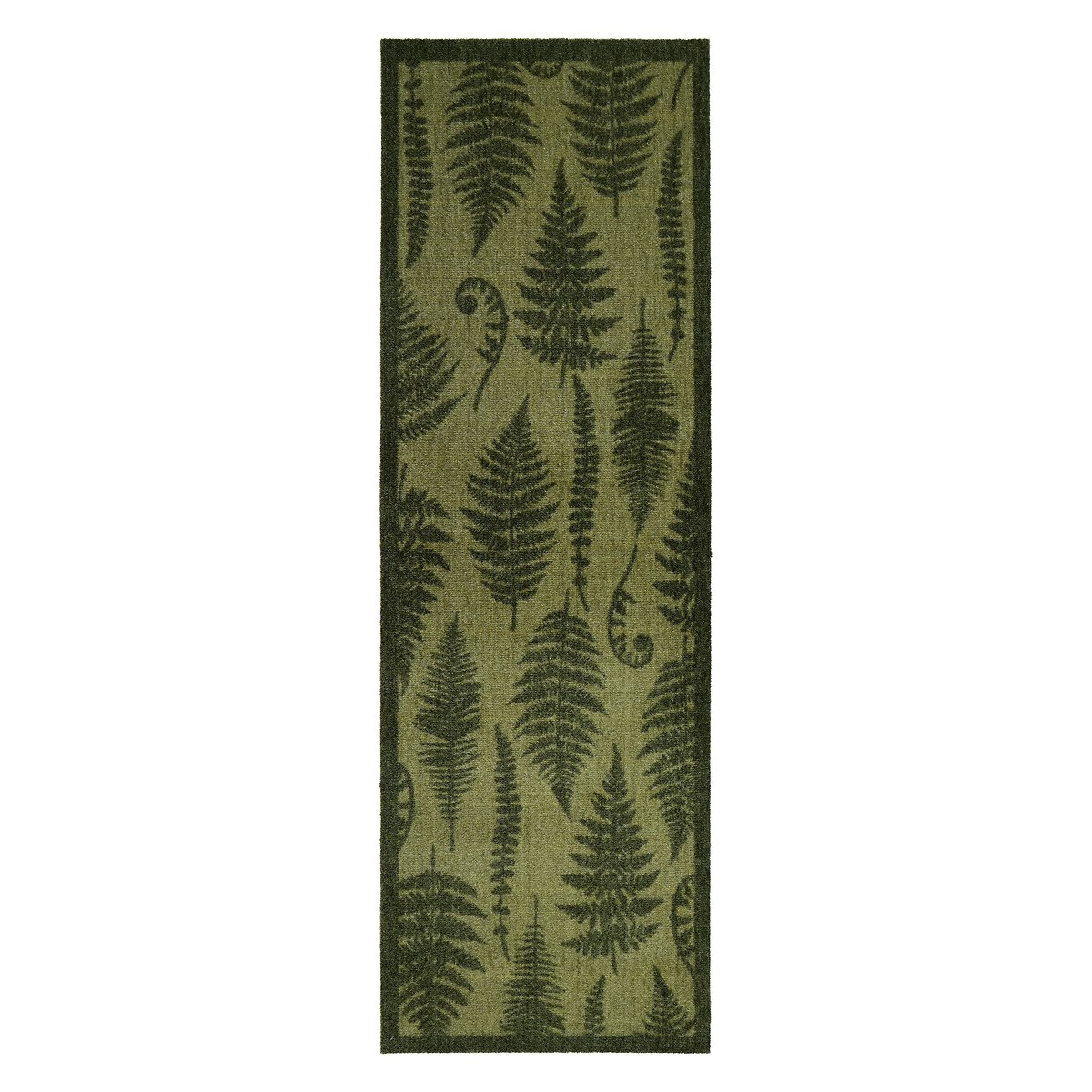 My Green Fern Indoor Runner Mat green, MY MAT