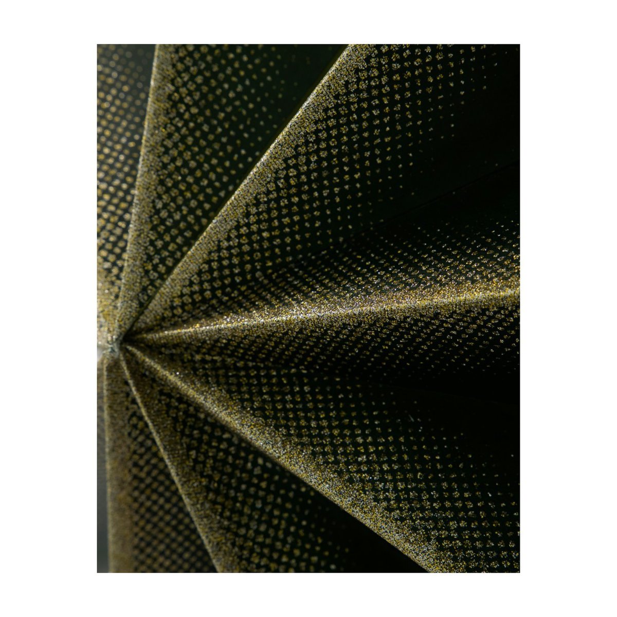 Etoile décorative en papier Point 60 cm vert, champagne, HOUSE DOCTOR