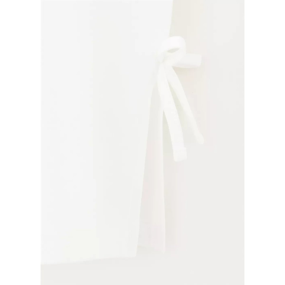 Top imprimé avec détail nœud blanc cassé, MANGO KIDS