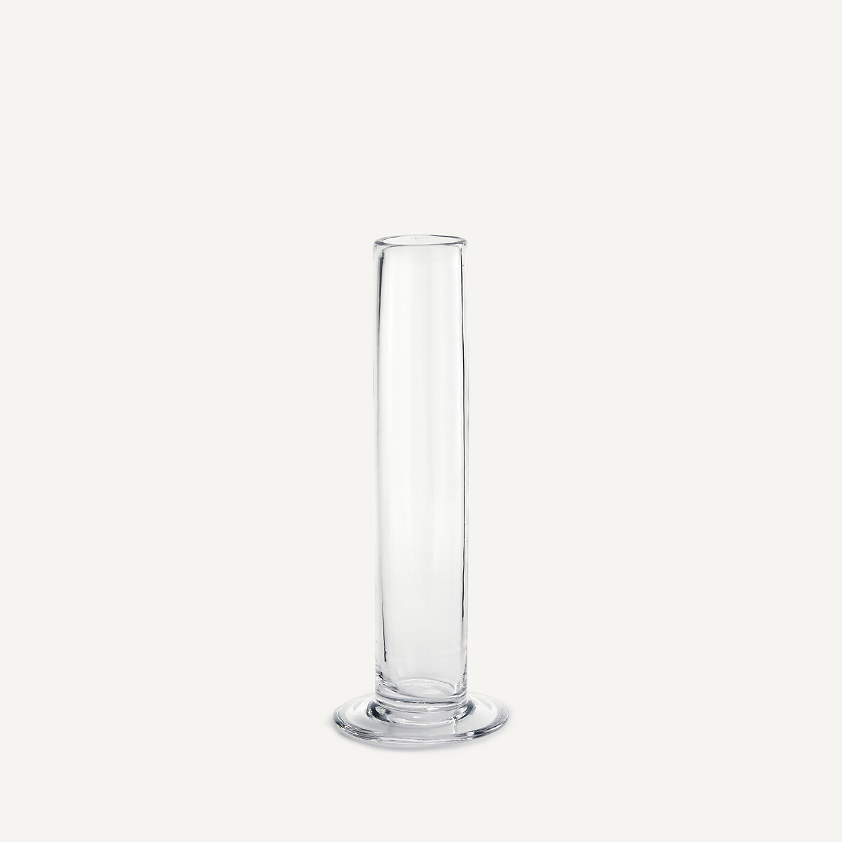 Stille Straight Cylindrical Vase in Glass H31cm transparent, AM.PM