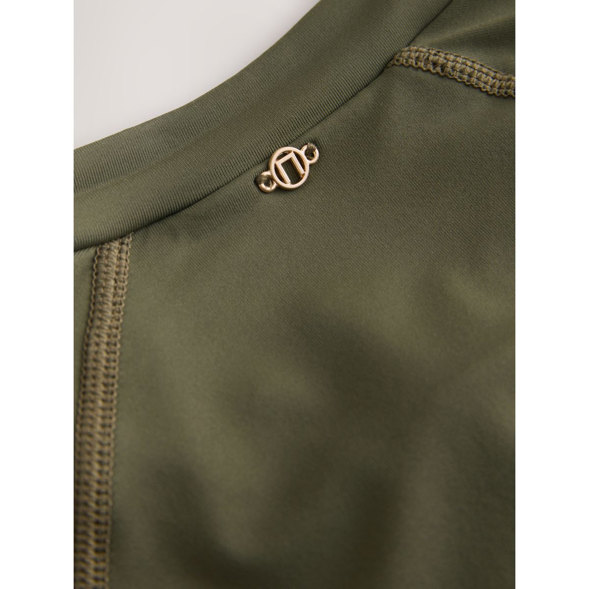 Burkini modeste, ensemble 3 pièces vert kaki/crème, NEXT