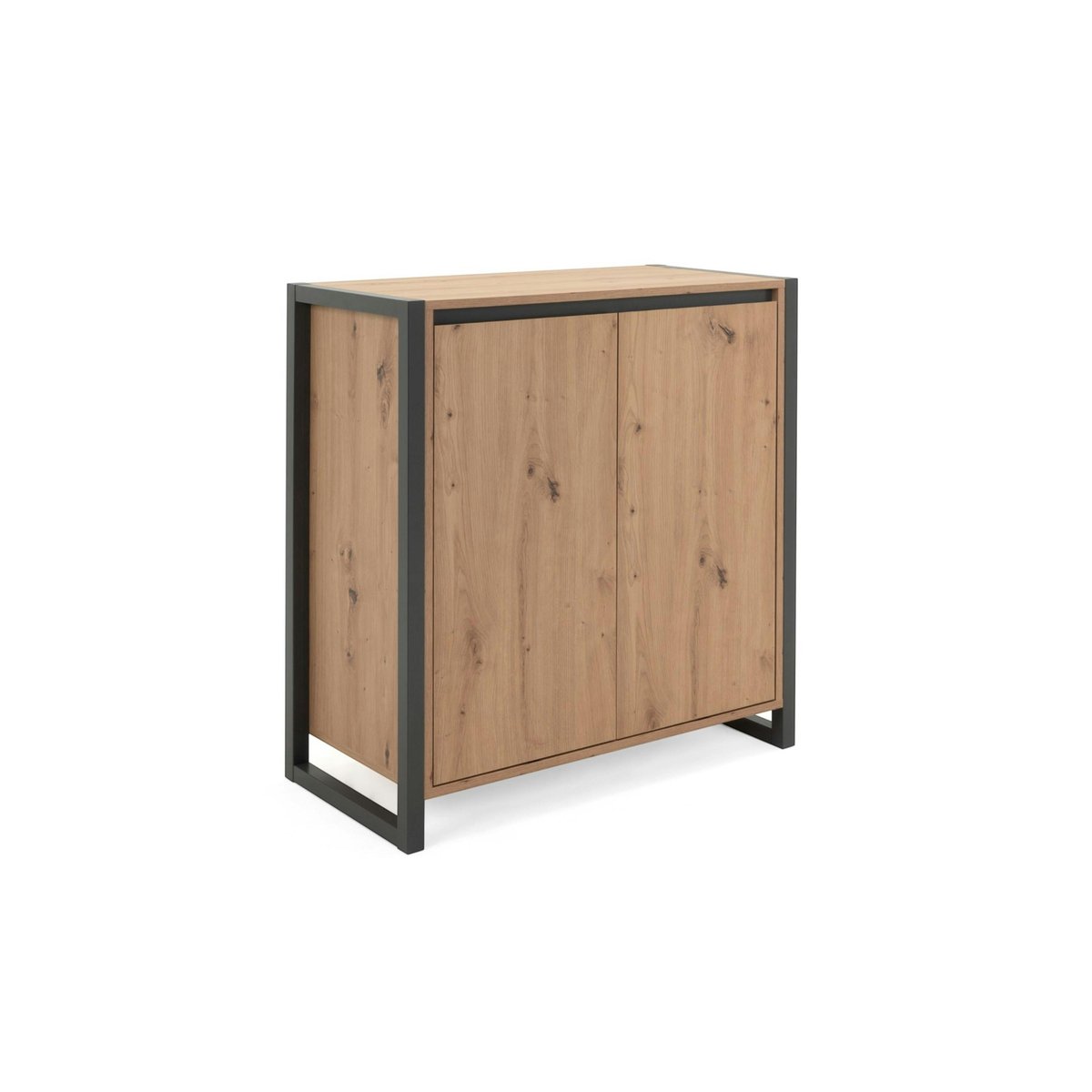 Petit buffet 2 portes ALVA chêne, PIER IMPORT