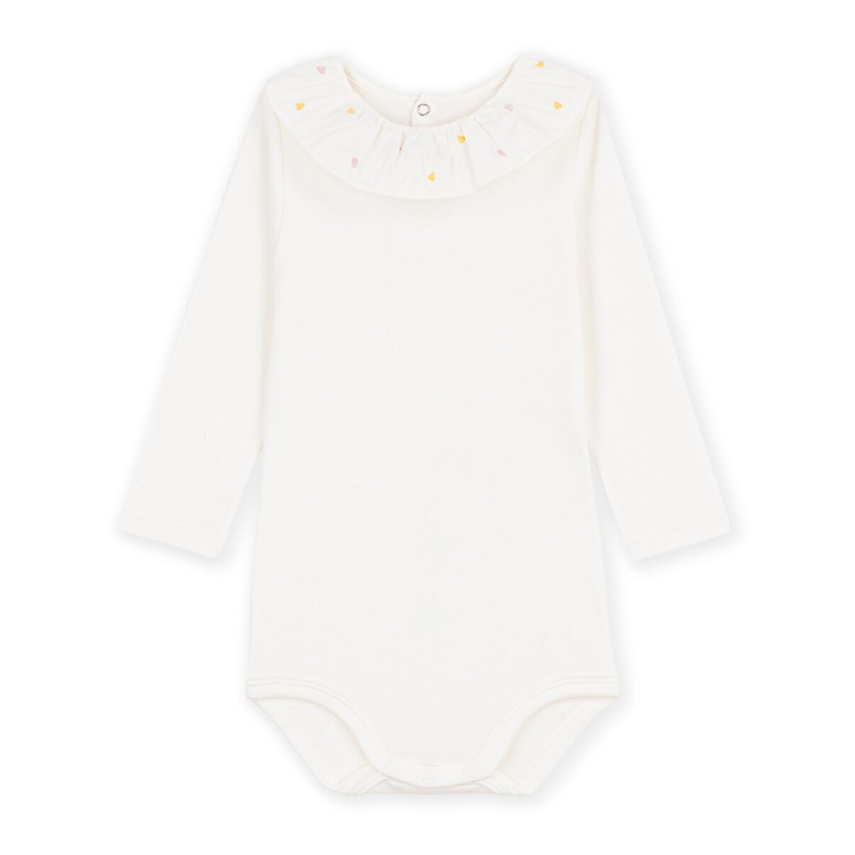 Body nascita a maniche lunghe bianco, PETIT BATEAU