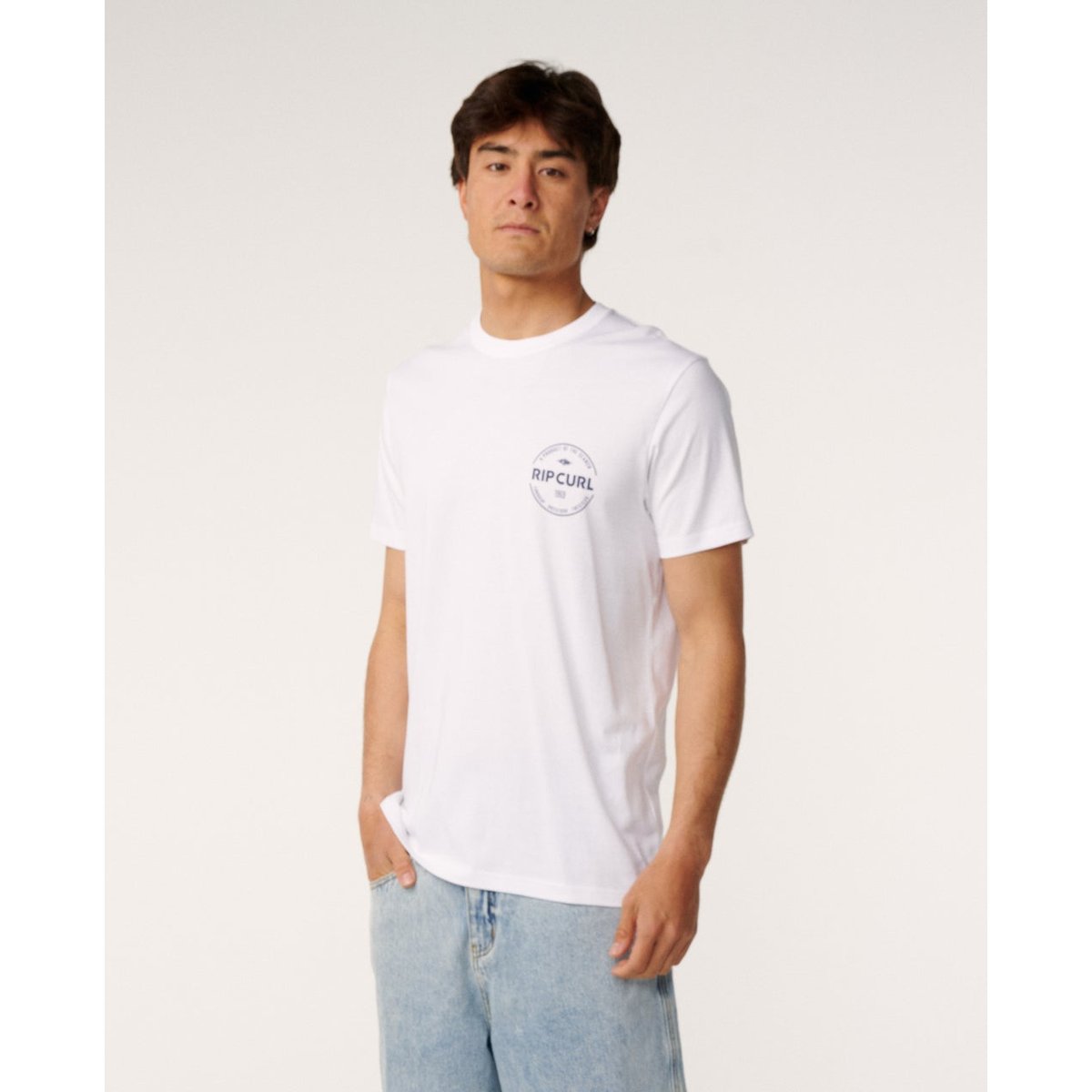 T-shirt STAPLE blanc, RIP CURL