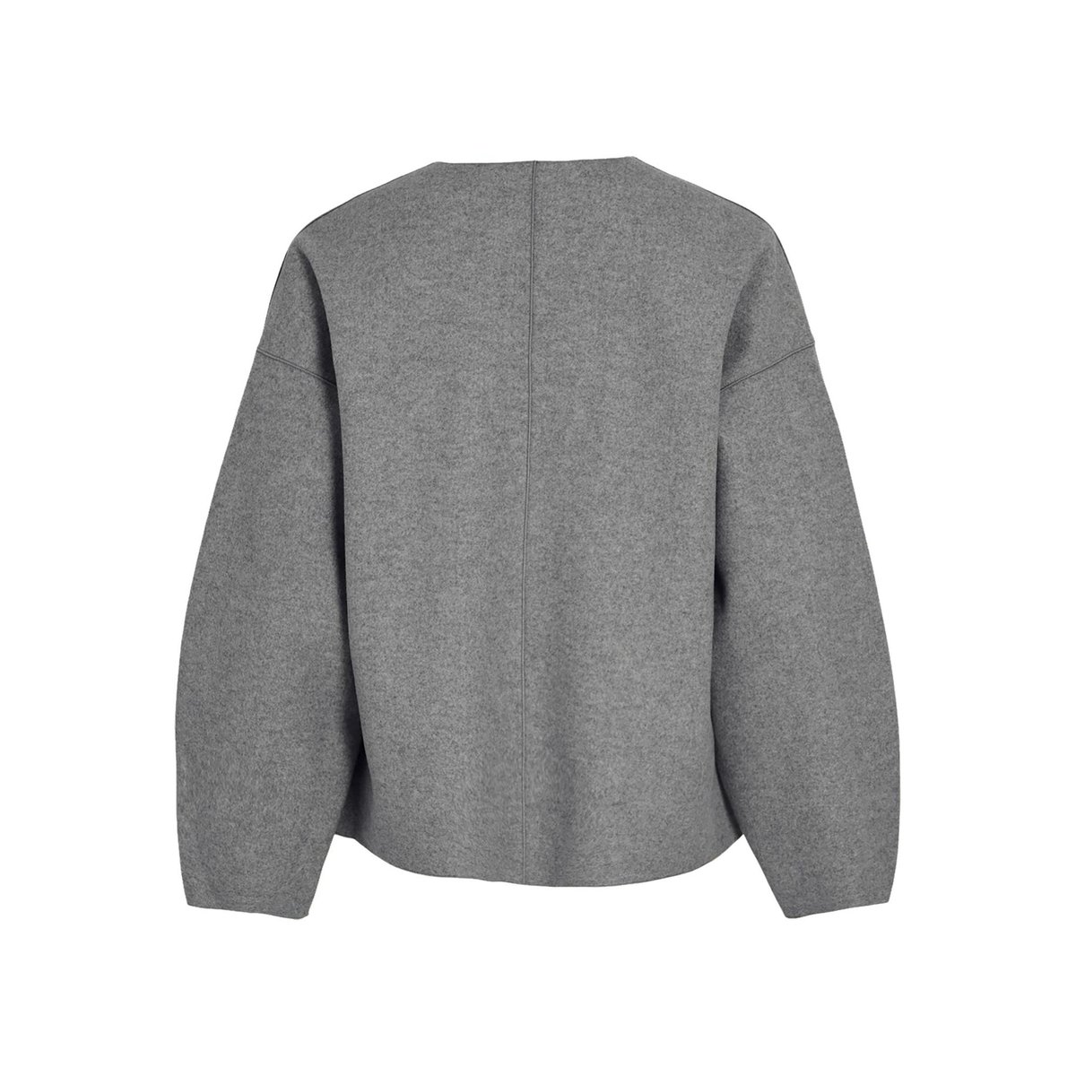 Veste courte oversize medium grey melange, VILA