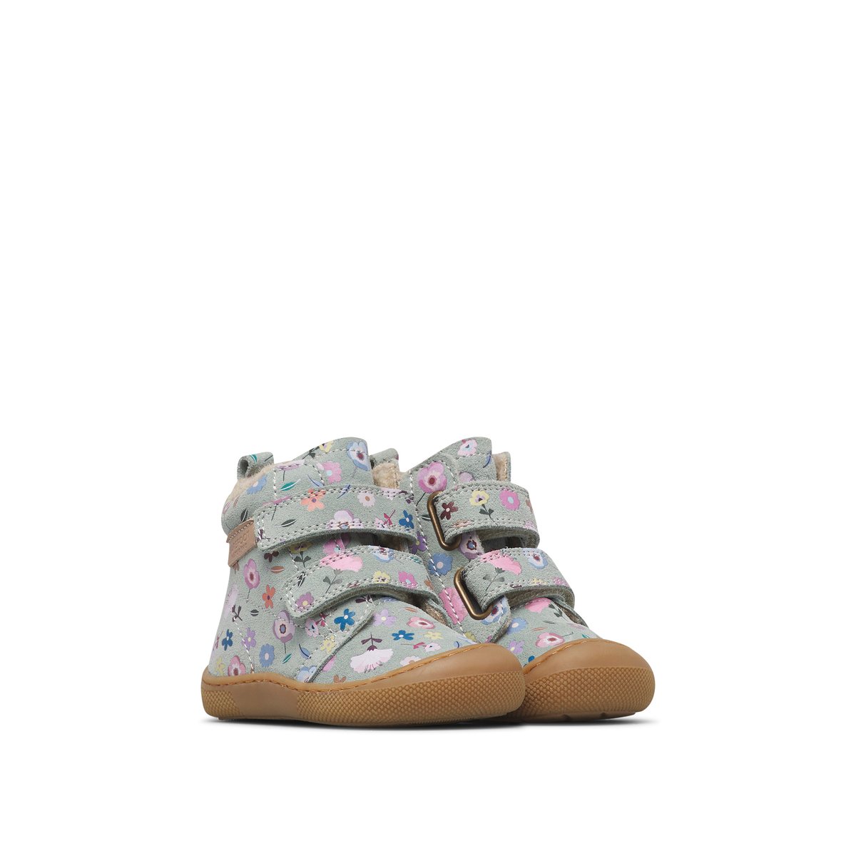 Bottes barefoot en velours BAREFOOT WIGGHI VL sage-rose, NATURINO