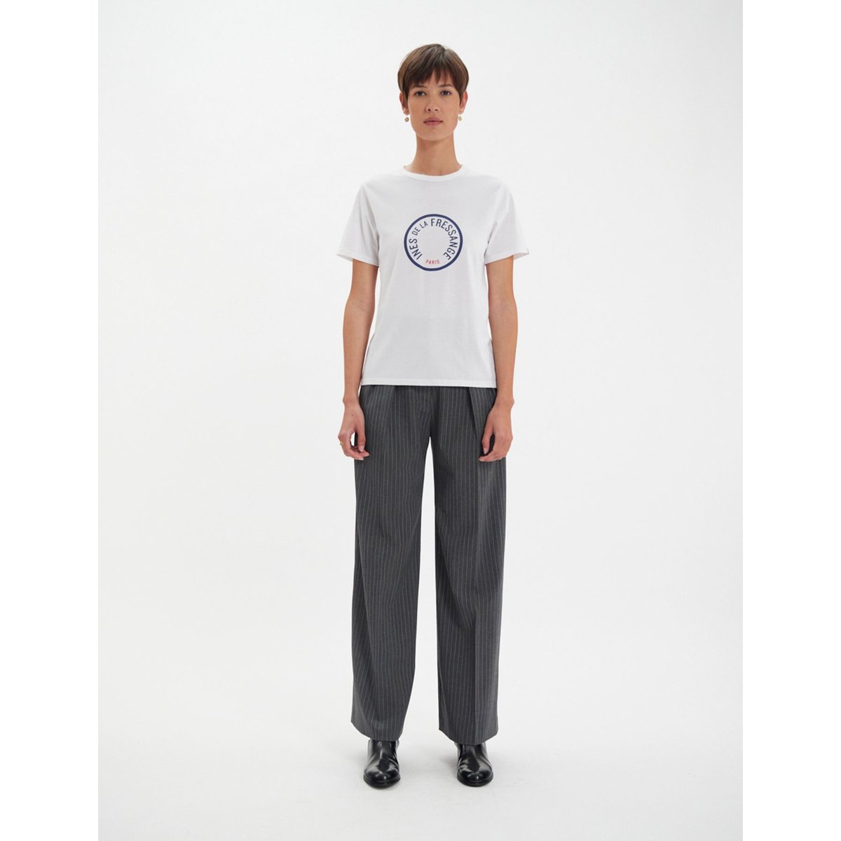 Tee shirt oscar blanc, INES DE LA FRESSANGE PARIS