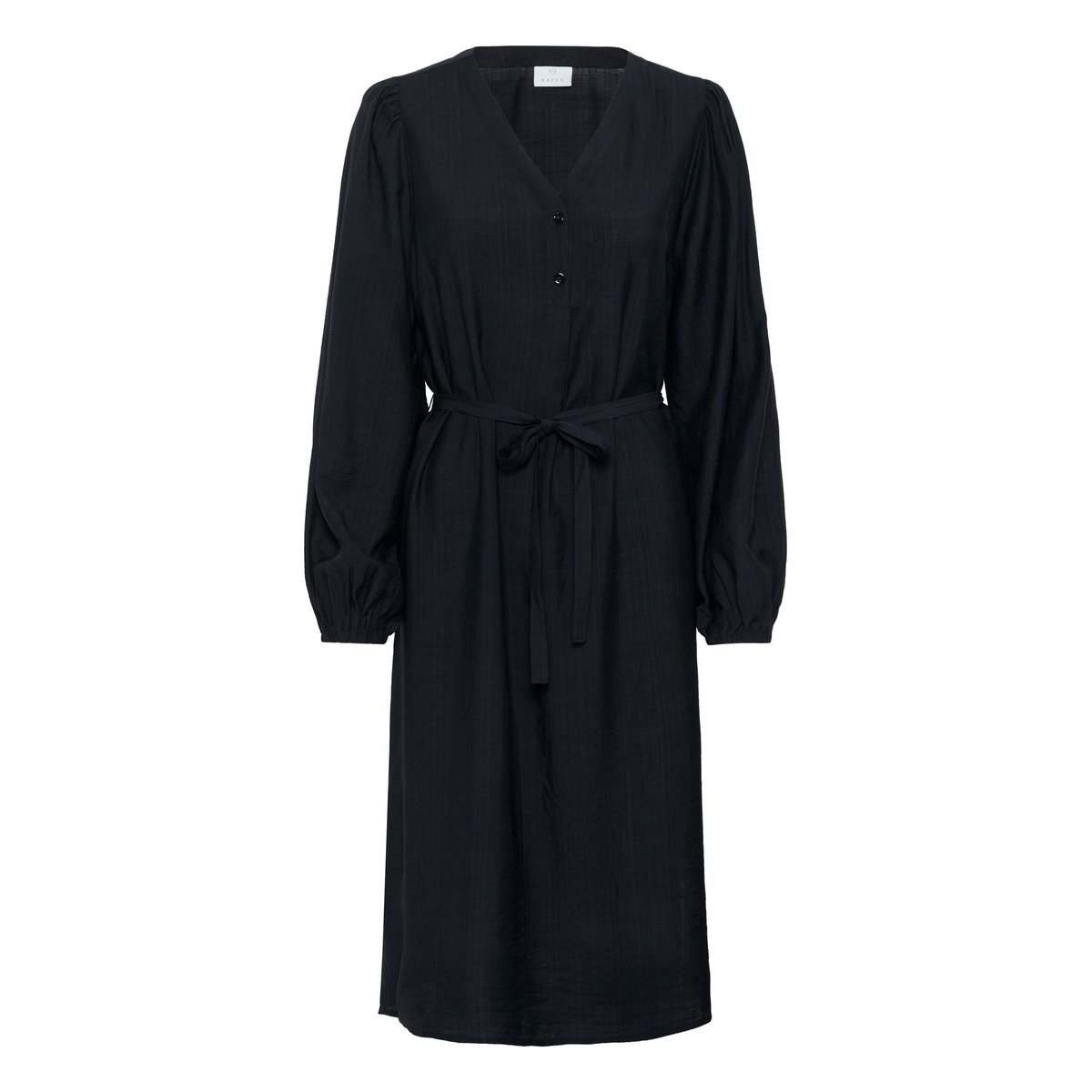 Blouse with long sleeve noir black, KAFFE