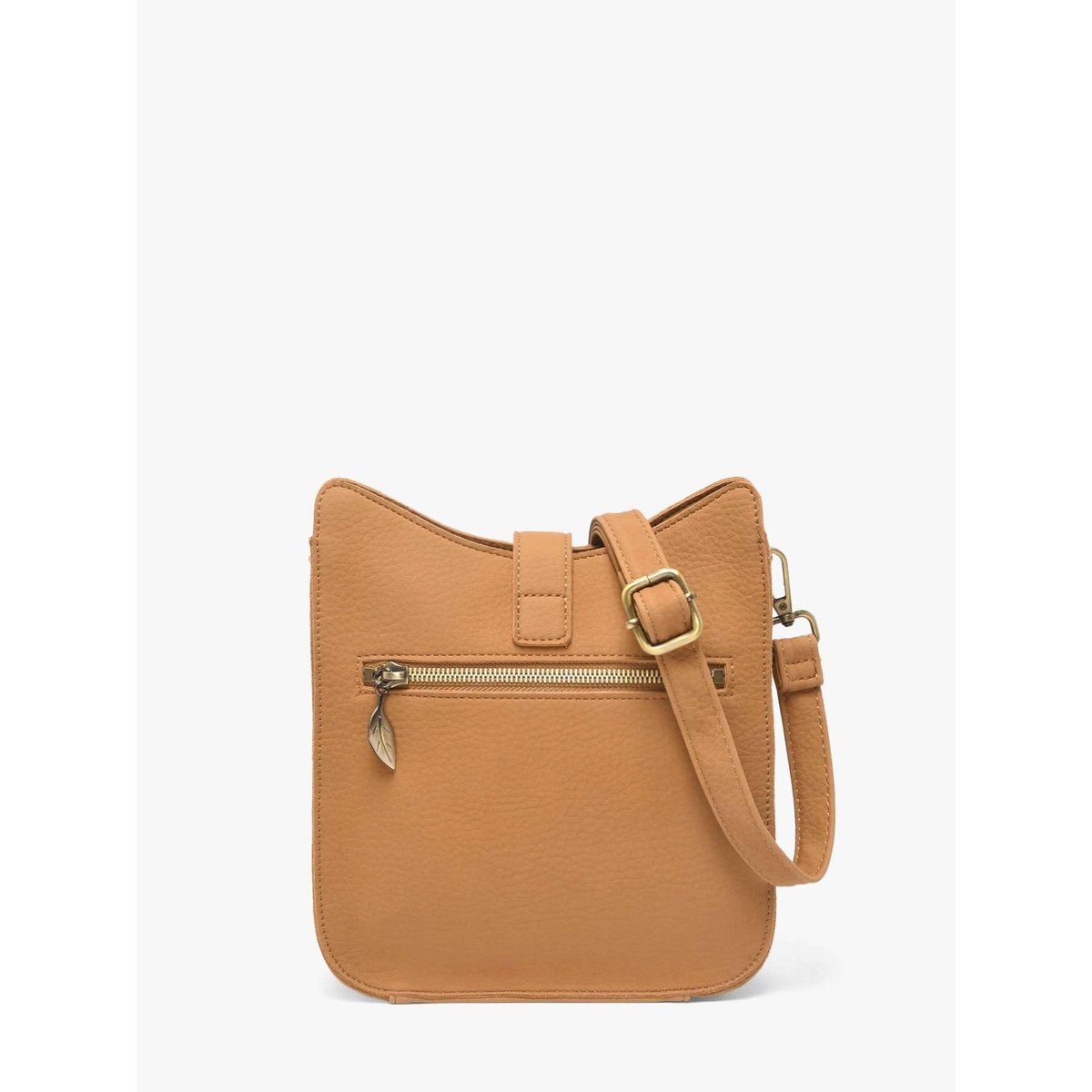 Sac bandoulière Ellebore camel, WOOMEN