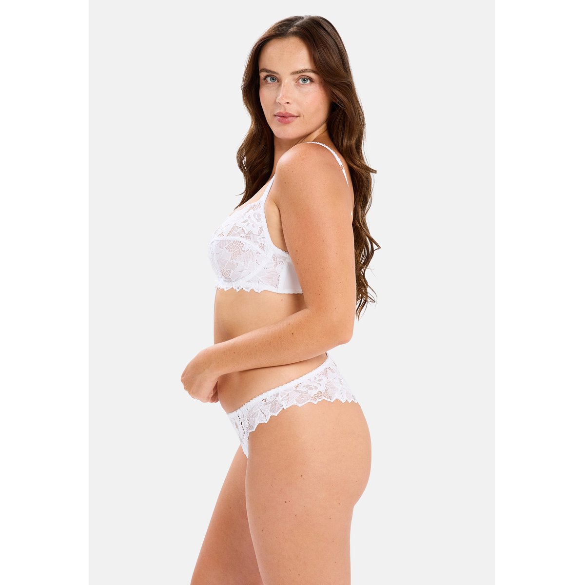 Tanga ARUM blanc, SANS COMPLEXE