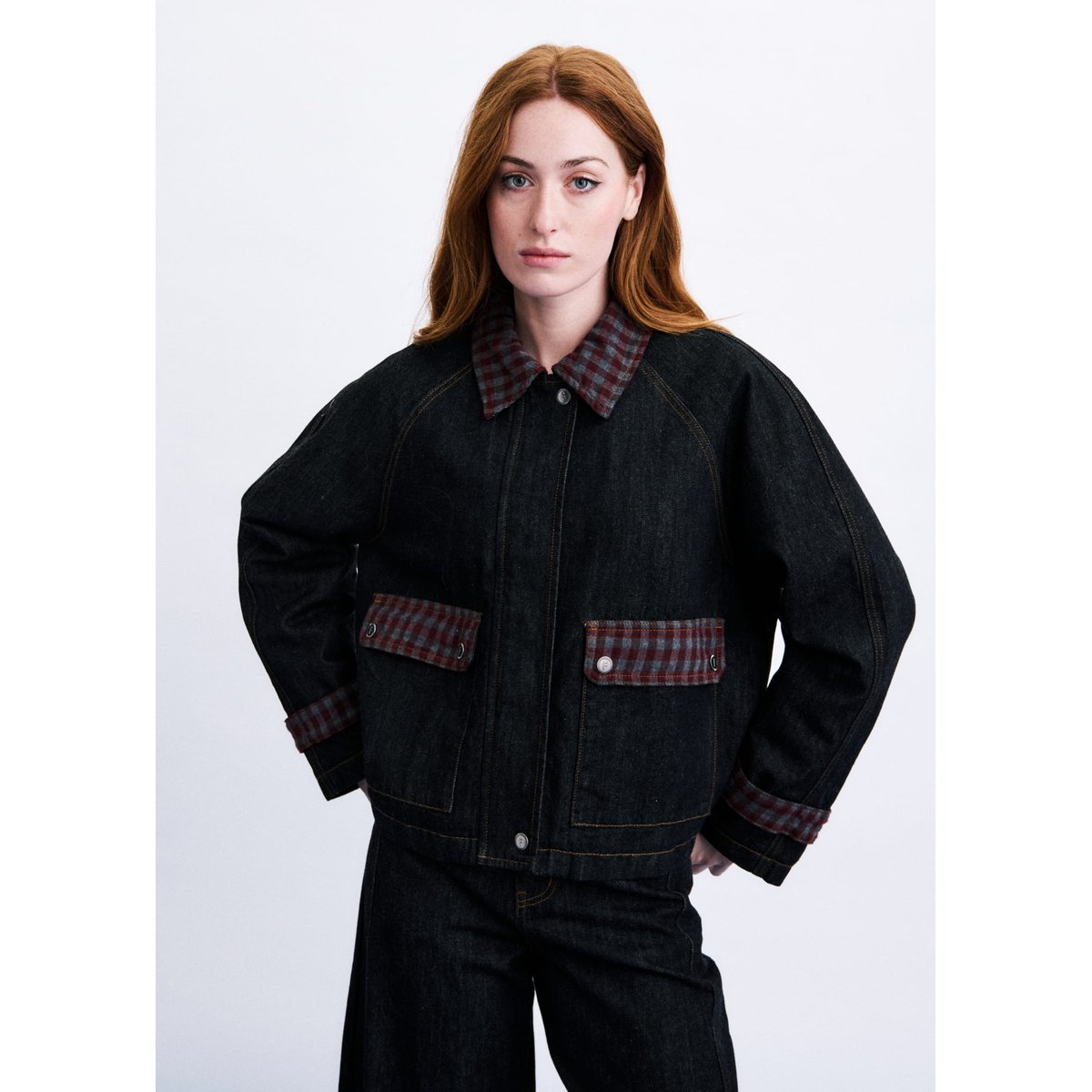 Veste Honshu en coton HONSHU bleu nuit, FRNCH