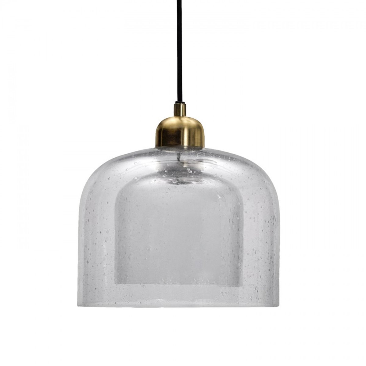 Suspension en verre Bell transparent, HOUSE DOCTOR