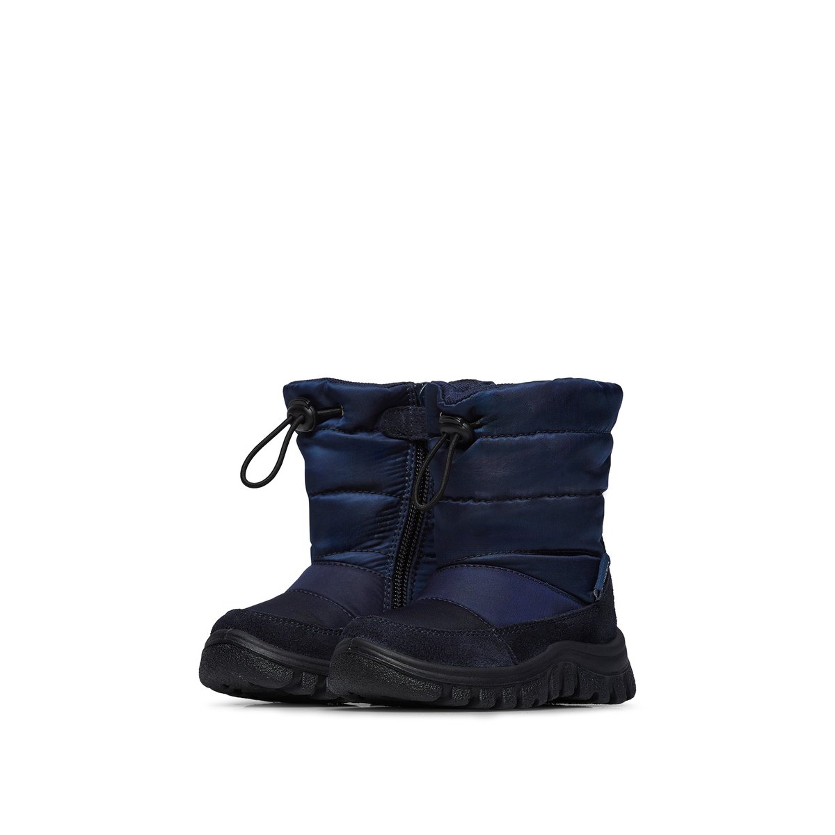 Bottes en suède et tissu POZNURR 3 WP marine, FALCOTTO