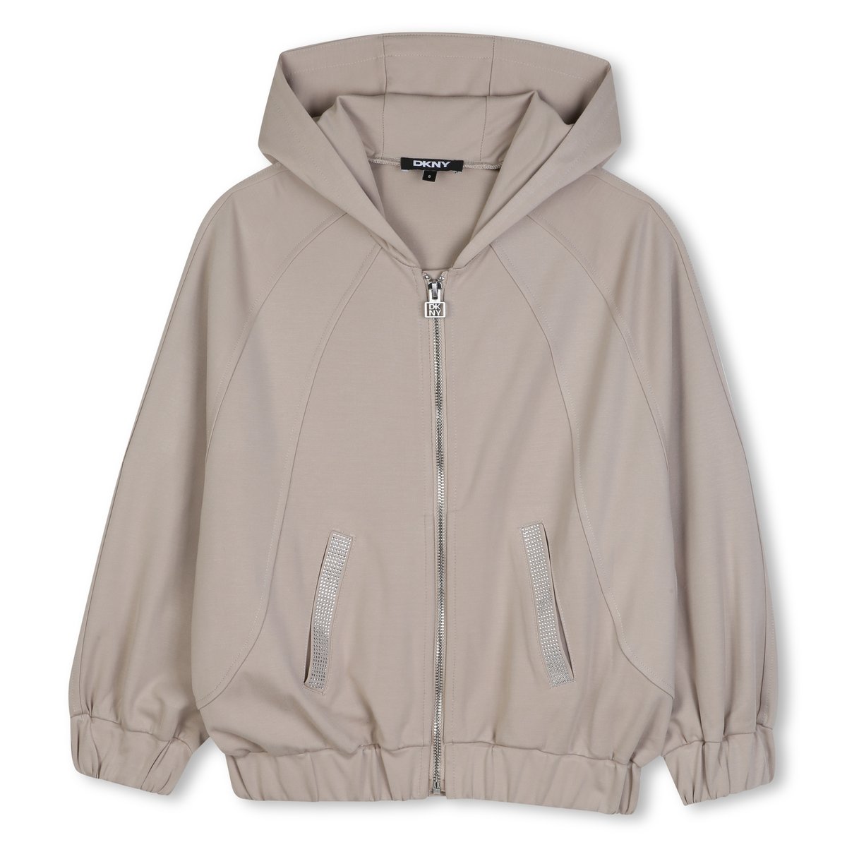 Cardigan à capuche poussiere, DKNY