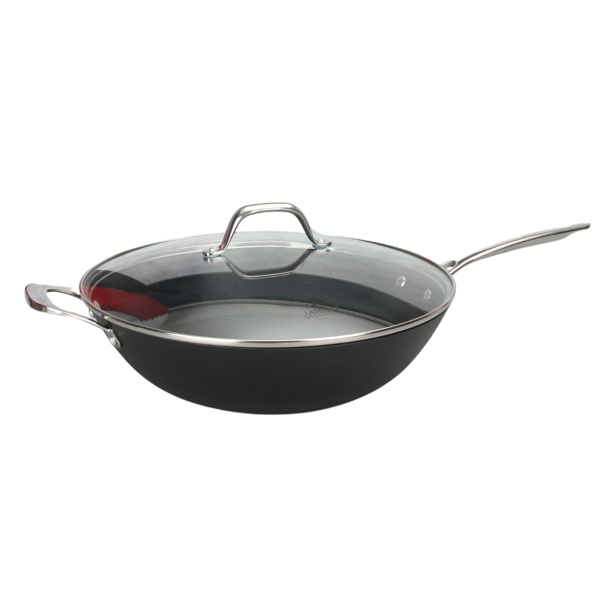 Wok noir 32cm - "AirIron" noir, LAGUIOLE CUISSON