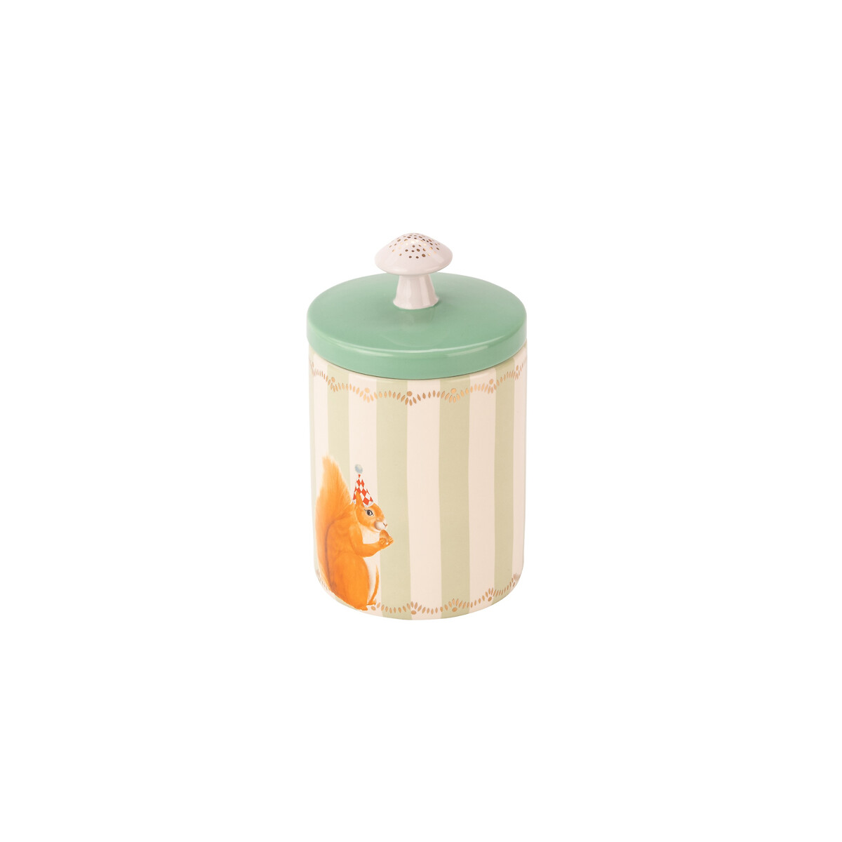 Medium Squirrell Storage Jar multi-coloured, YVONNE ELLEN
