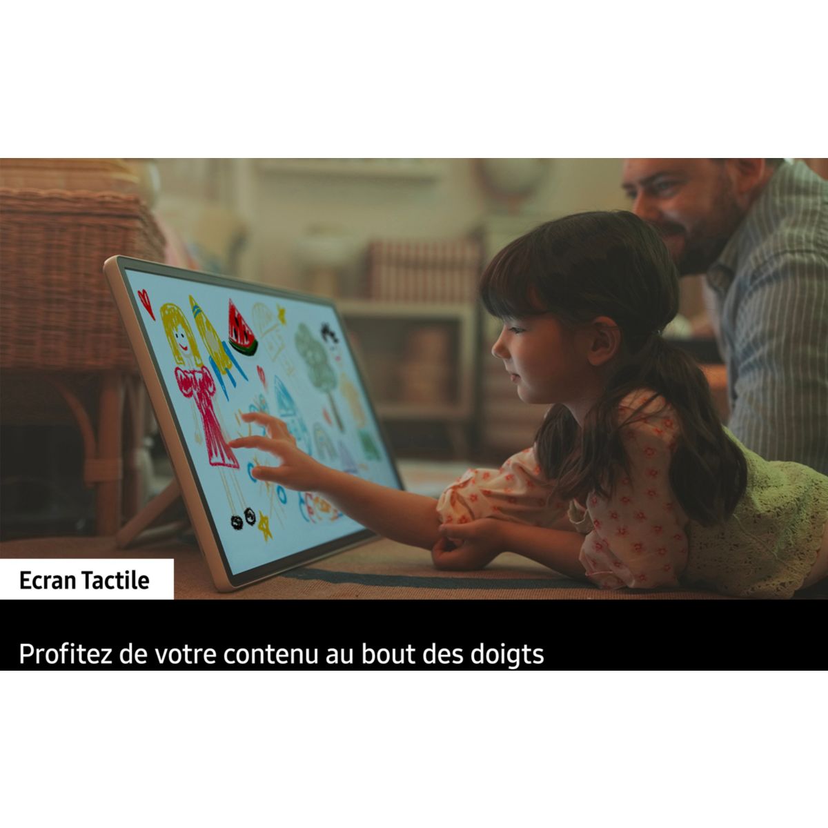 TV LED The Movingstyle (2026) 27" (68 cm) - 120 Hz, Smart TV, écran tactile couleur unique, SAMSUNG
