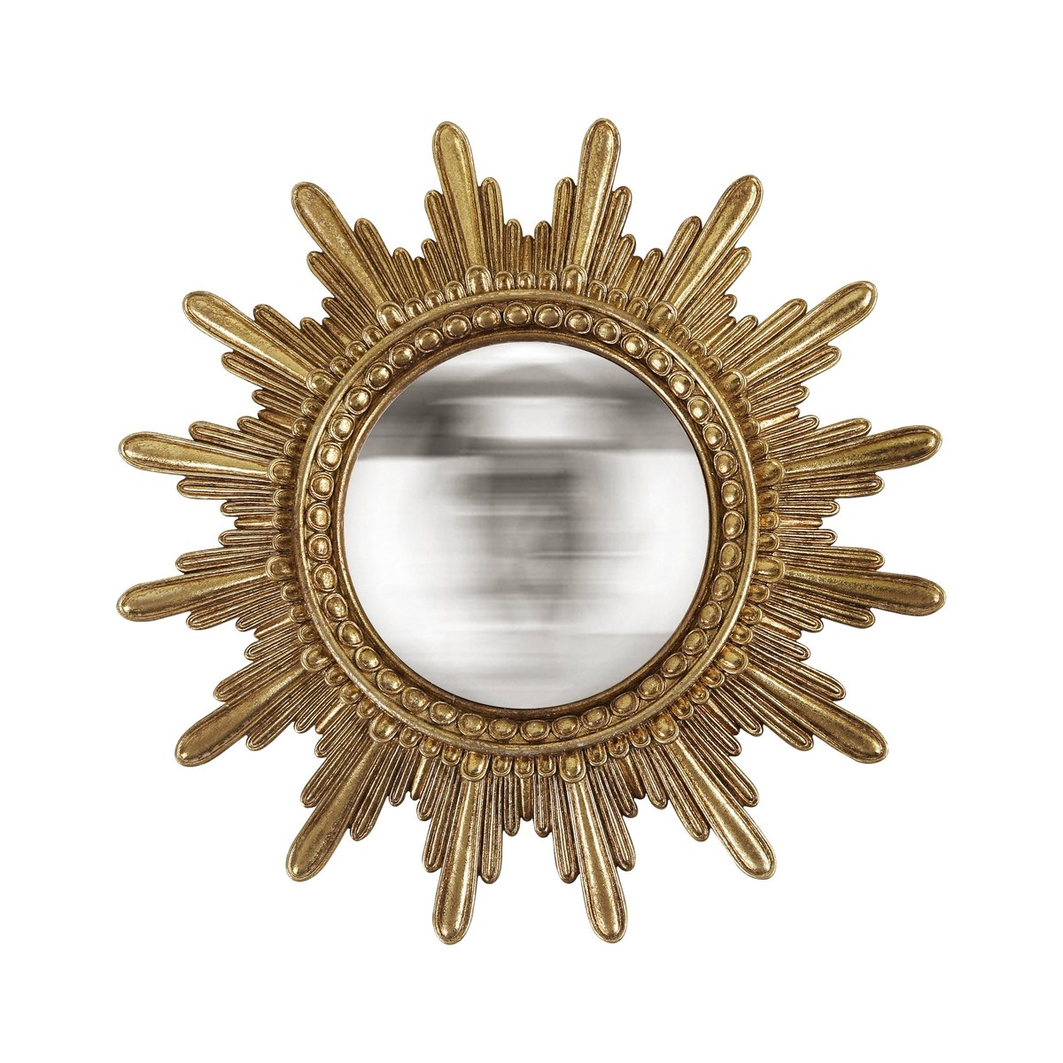 Miroir convexe soleil 20.3cm or, EMDE
