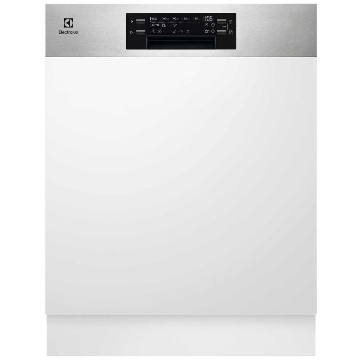 Lave vaisselle integrable 60 cm EEM48300IX sans facade bandeau inox, ELECTROLUX