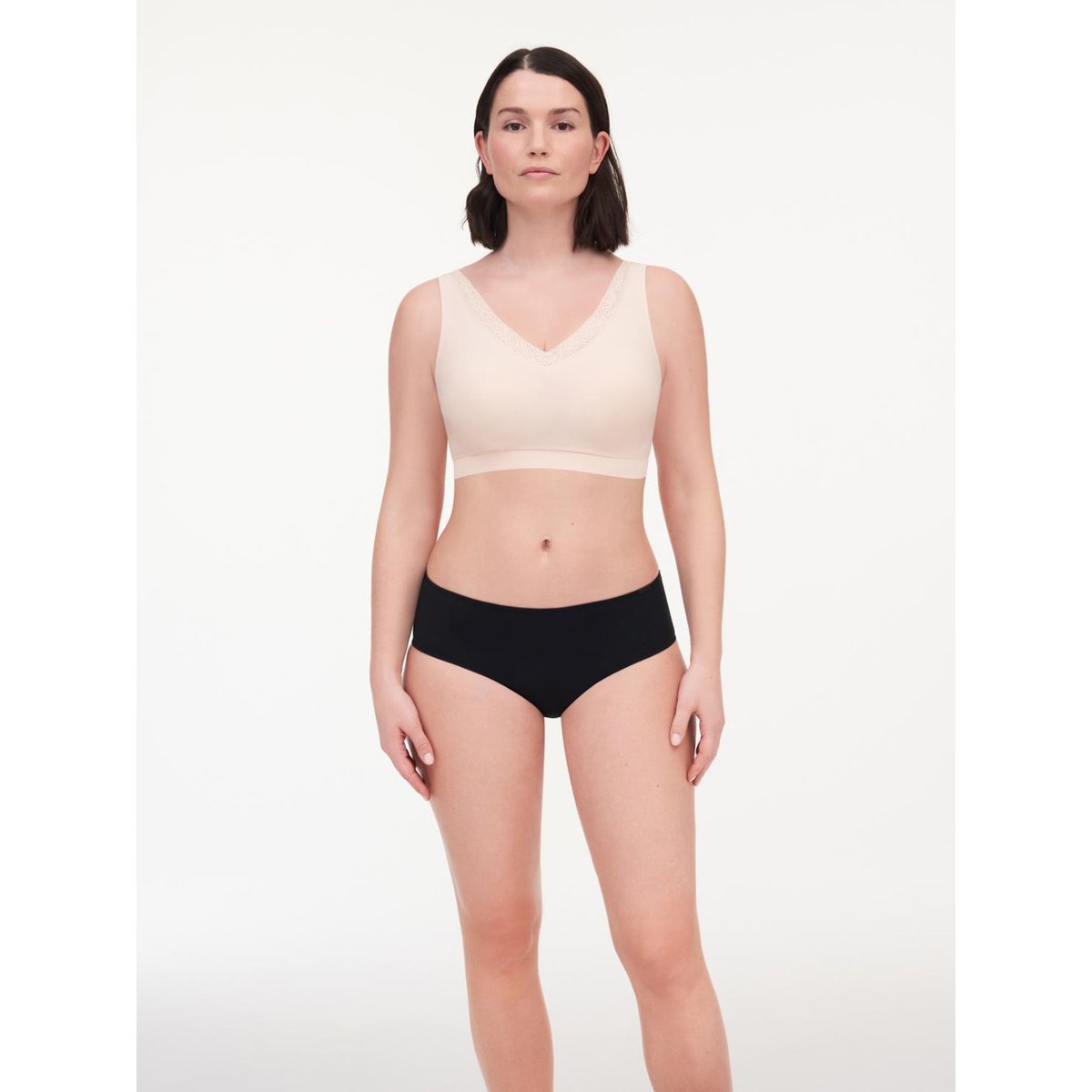 Shorty menstruel Essential flux abondant noir, CHANTELLE
