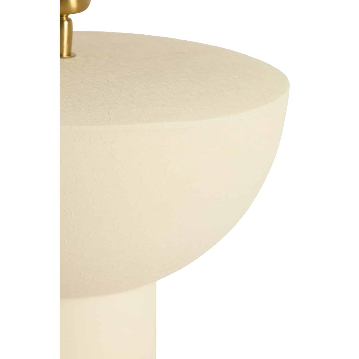 Pied De Lampe Métal ISMARA crème, LIGHT & LIVING