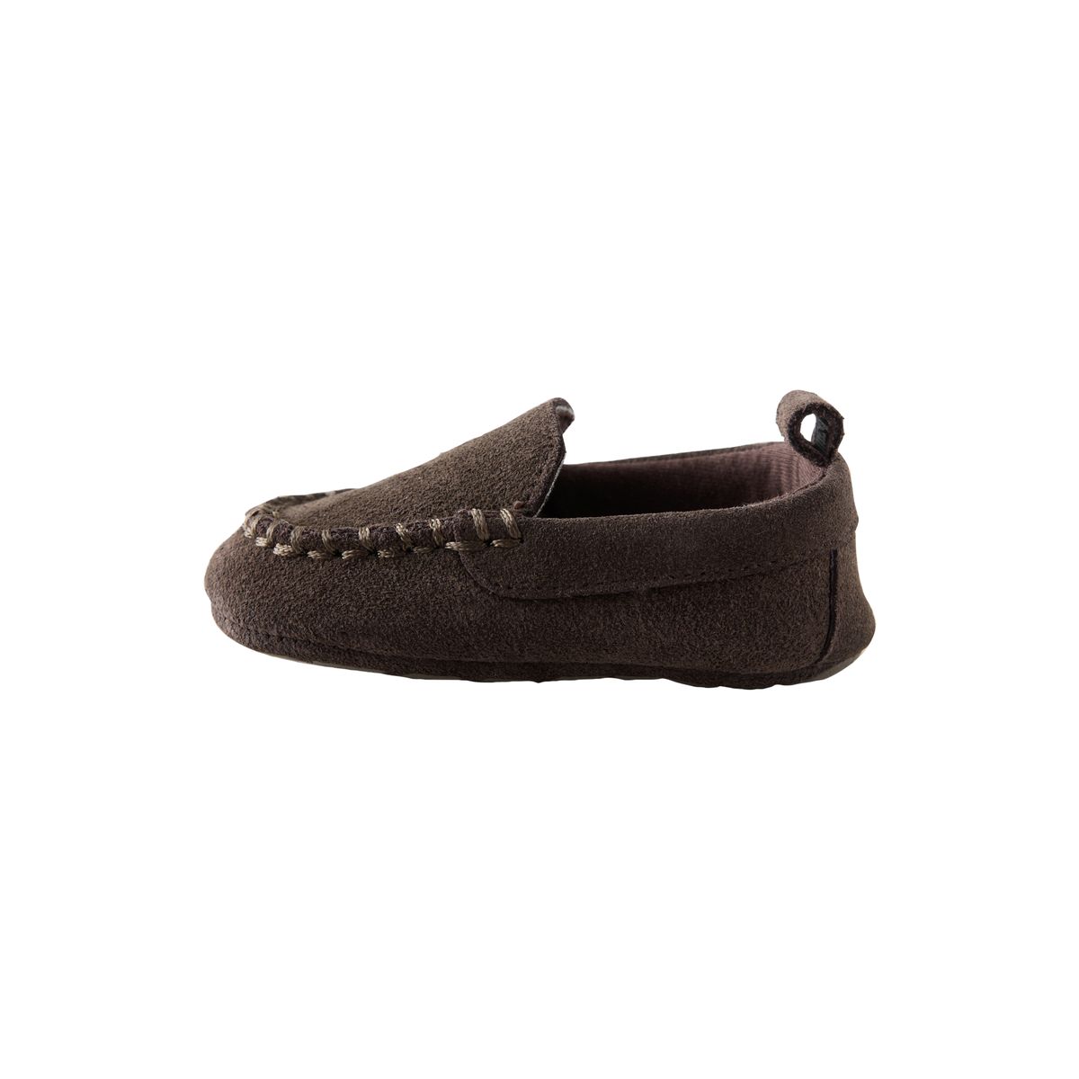 Chaussures en daim pour bébé marron chocolat, NEXT