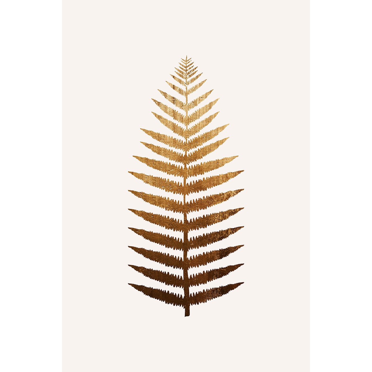 Tableau fleurs Fougere d'or tableau alu dibond, HEXOA