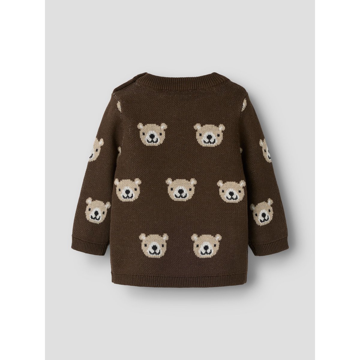 Pull En Maille marron - chocolate brown1, NAME IT