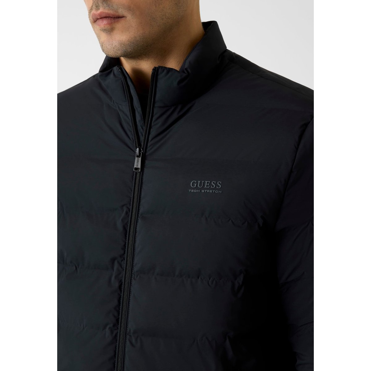 Doudoune Sans Coutures noir, GUESS