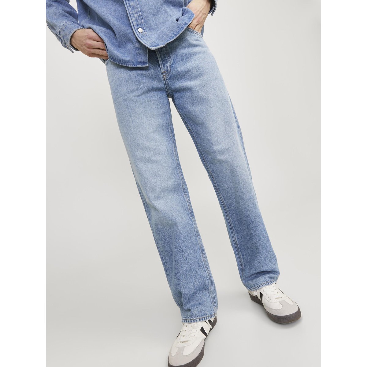 Jean À Coupe Loose blue denim, JACK & JONES