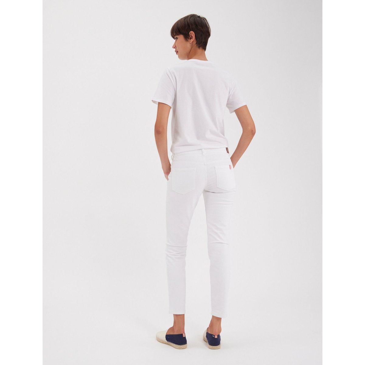 Denim bamboo blanc, INES DE LA FRESSANGE PARIS