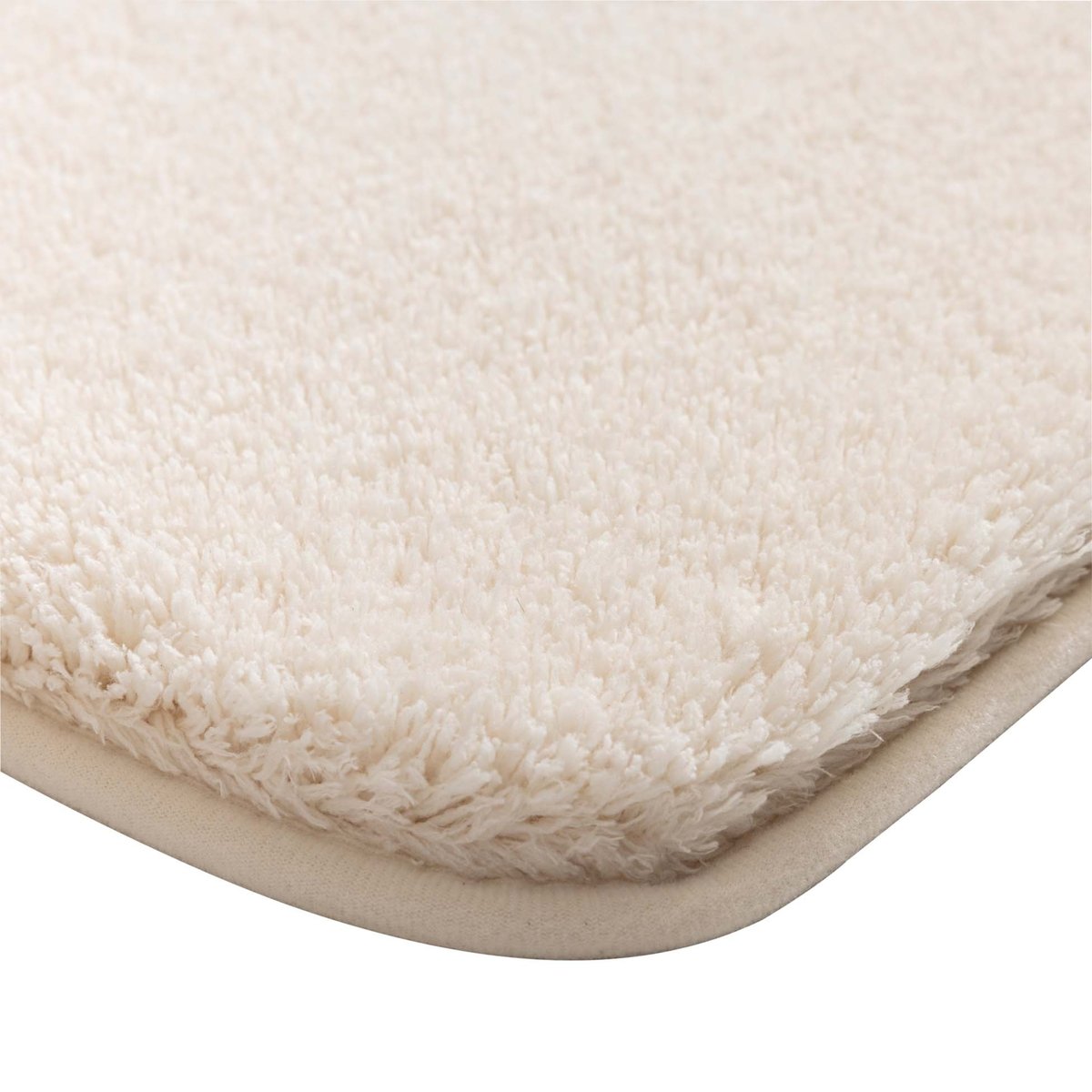 Tapis de bain antidérapant en microfibre naturel, DOUCEUR D'INTÉRIEUR